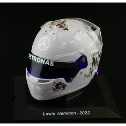 Casque Helmet 1/5 F1 Monaco 2022 Lewis Hamilton McLaren Spark 5HF081
