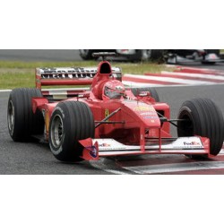 Ferrari F1-2000 with driver 3 Michael Schumacher F1 Winner World Champion Japon 2000 GP Replicas GP167CWD