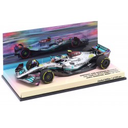 Mercedes AMG F1 W13 E Performance 44 Lewis Hamilton F1 Miami 2022 Minichamps 447220544